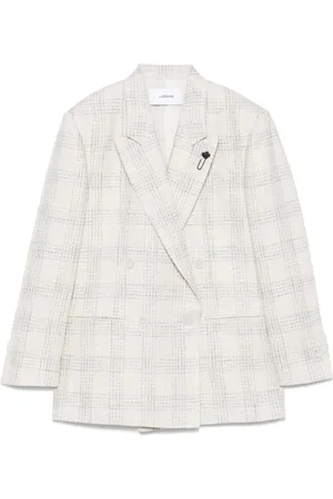 LARDINI Blazer a cuadros
