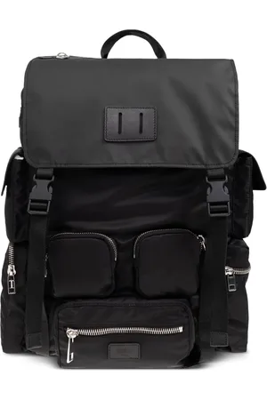 Moschino Mochila con múltiples bolsillos