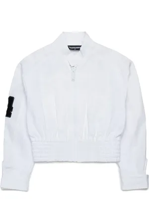 Dsquared2 Chaqueta con aplique del logo