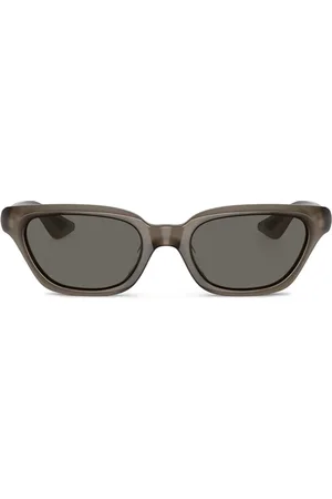 Oliver Peoples Gafas de sol con montura rectangular de x Khaite