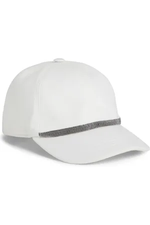 Brunello Cucinelli Gorra con detalle Monili