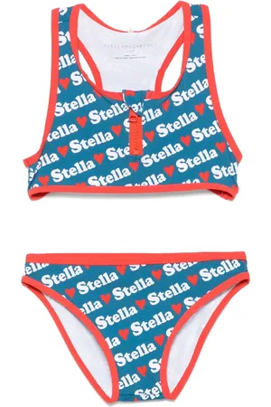 Stella McCartney Bikini con logo estampado