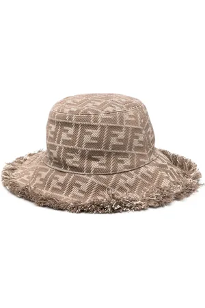 Fendi Sombrero de pescador con motivo FF en jacquard