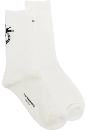 FIVE CM Calcetines con logo en intarsia