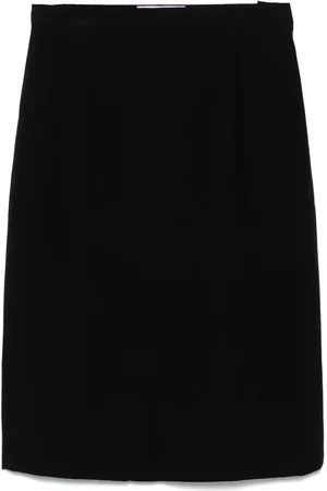 Givenchy Falda de cintura alta de Givenchy x Alexander McQueen 1990