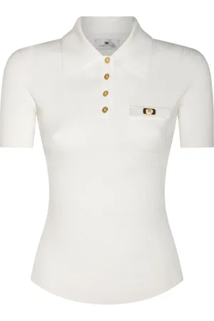 Elisabetta Franchi Polo de canalé