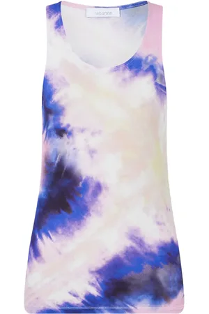 Paco rabanne Top de tirantes con estampado tie-dye