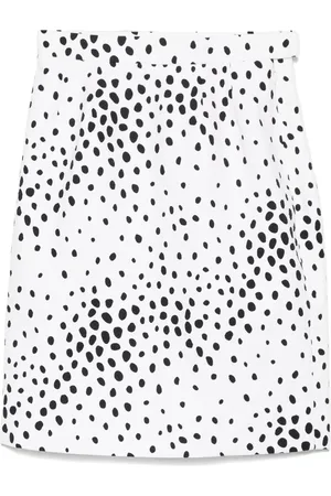 Givenchy Minifalda con motivo de lunares de Givenchy x Alexander McQueen 1990