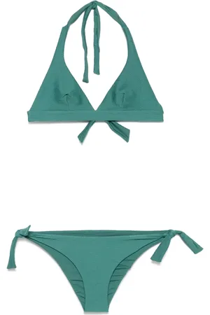 FISICO Bikini con efecto arrugado
