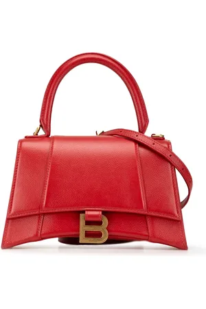 Balenciaga Bolso satchel Hourglass pequeño de piel 2005-2024