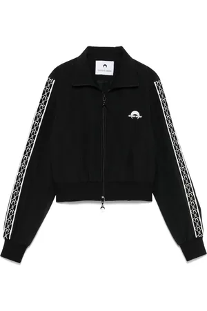 Marine Serre Chaqueta con logo bordado