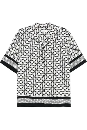 Sandro Camisa Square Cross de manga corta