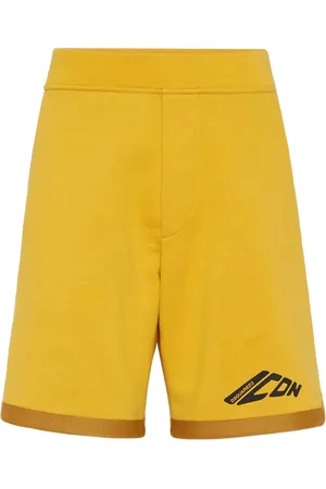 Dsquared2 Pantalones cortos de chándal con logo estampado