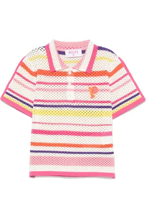 PUCCI Junior Polo a rayas