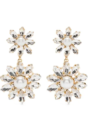 ROSANTICA Pendientes con colgante floral