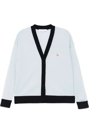 Maison Kitsuné Cárdigan con parche Baby Fox