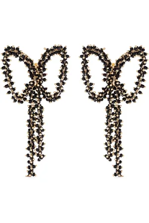 Beatriz Palacios Pendientes Black Bow