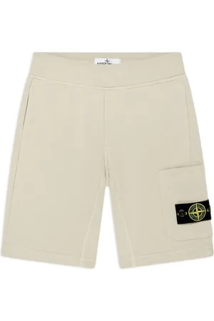 Stone Island Bermudas con distintivo Compass