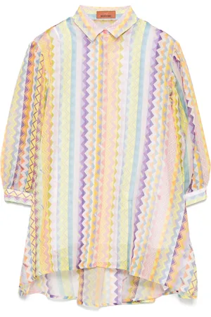 Missoni Vestido con motivo en zigzag