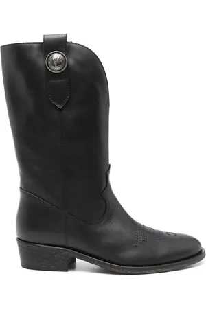 Via Roma Botas de cuero