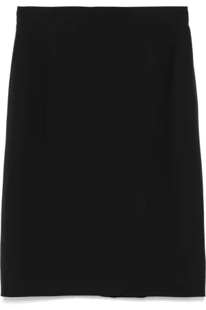 Salvatore Ferragamo Falda de seda 1990