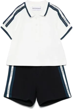 Emporio Armani Set de pantalones cortos con cinta del logo