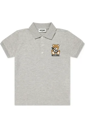 Moschino Polo con estampado Teddy Bear