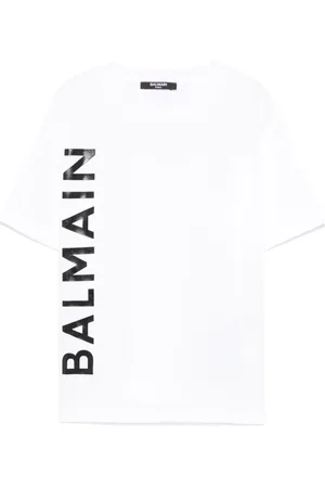 Balmain Camiseta con sello del logo