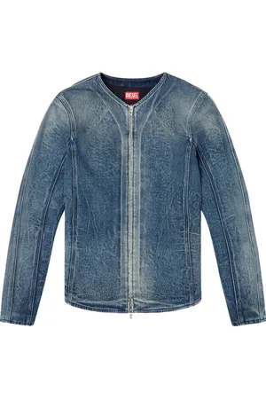 Diesel Chaqueta con dobladillo redondeado y escote en V