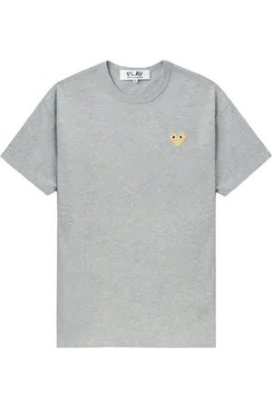 Comme des Garçons Camiseta con parche de corazón
