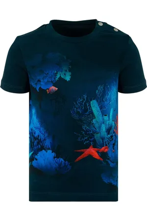 Lapin House Camiseta con estampado marino