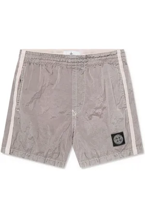 Stone Island Bermudas con parche del logo