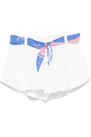 Lapin House Pantalones cortos con detalle de pañuelo