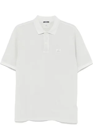 C.P. Company Polo con logo bordado