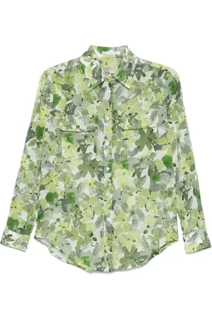 CENERE GB Camisa con estampado floral