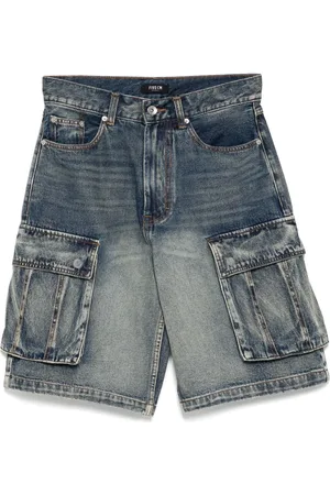 FIVE CM Bermudas cargo vaqueras