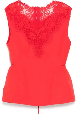 pushBUTTON Top Hourglass sin mangas