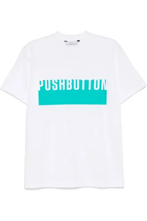 pushBUTTON Camiseta con logo estampado
