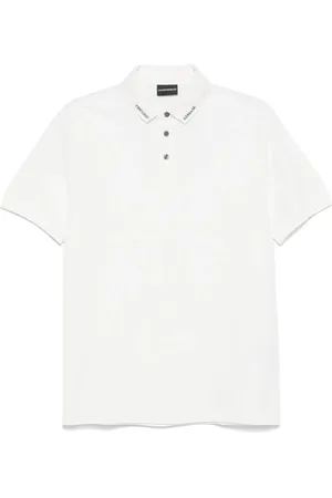 Emporio Armani Polo con logo bordado