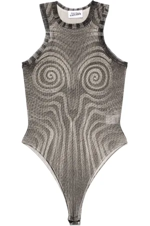 Jean Paul Gaultier Body Spiral de malla