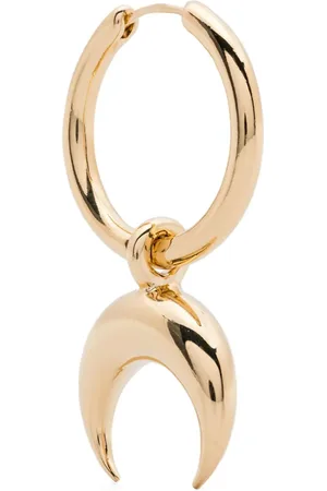 Marine Serre Pendientes de aro Moon