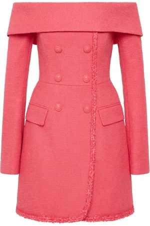 Rebecca Vallance Vestido corto de tweed
