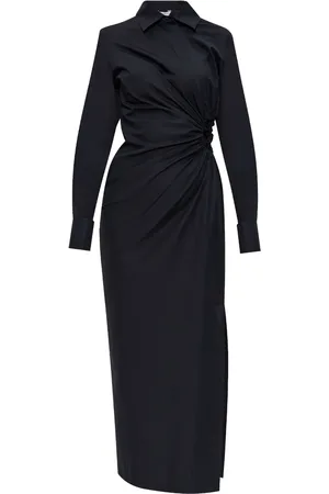 Max Mara Vestido midi con detalle drapeado