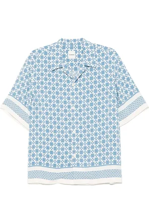 Sandro Camisa Square Cross de manga corta