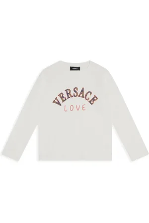 VERSACE Camiseta con logo bordado