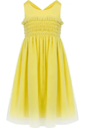 Lapin House Vestido con detalle de volantes