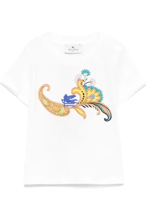 Etro Camiseta con motivo bordado