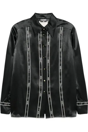 CHANEL Camisa tipo blusa