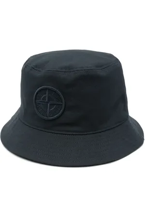 Stone Island Sombrero de pescador con bordado Compass