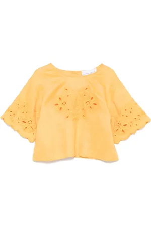ERMANNO SCERVINO Blusa con bordado inglés
